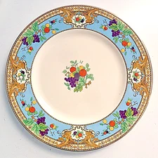 Myott Staffordshire Crown Ivory MY085 10½" Dinner Plates England  Set of 4