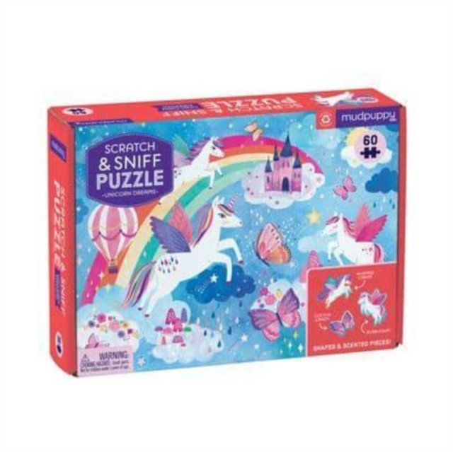 Unicorn Dreams Scratch and Sniff Puzzle by Mudpuppy (Jigsaw)