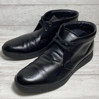 ASICS Runwalk x United Arrows Chukka Boots Black Leather ASICS Runwalk x United Arrows Chukka Boots Black Leather