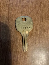 National Lock Cabinet Key, Cut Code C158A