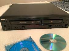 Sony RCD-W500C 5-Disc Plus 1 CD Player / Recorder Dual Belts Replaced -No Remote