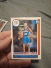 2021-22 NBA Hoops Tre Mann Rookie RC #237 Thunder
