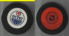 Eishockey Puck  EDMONTON OILERS ALT MADE IN C...