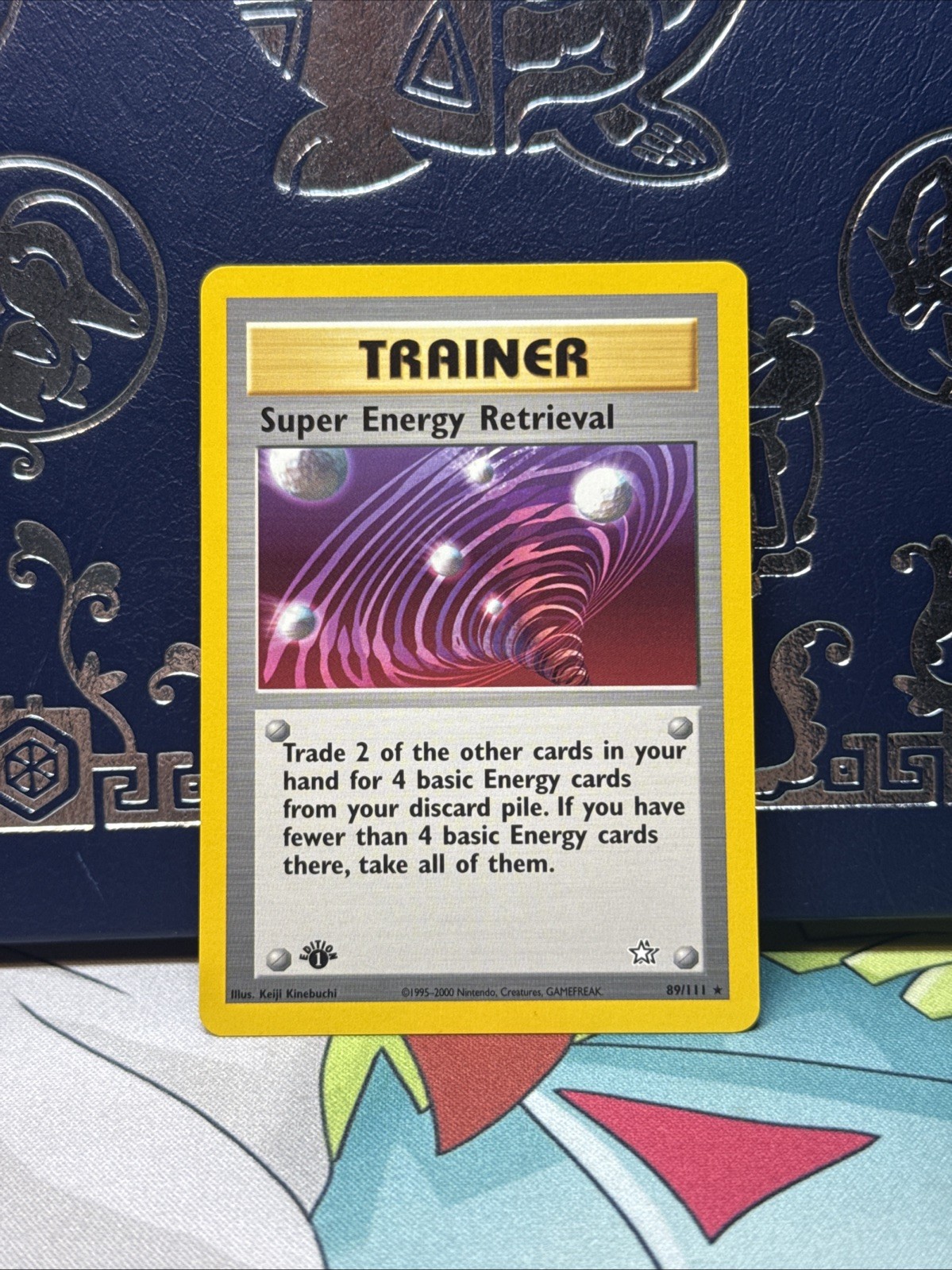 Super Energy Retrieval Neo Genesis Near mint English  89/111  1st edition