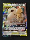 2019 Sun & Moon Pokemon Eevee & Snorlax GX Team Up Holo Ultra Rare 120/181