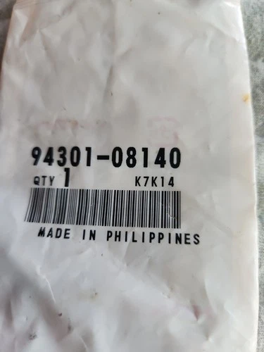 Honda Genuine Pin A, Dowel (8X14) - 94301-08140