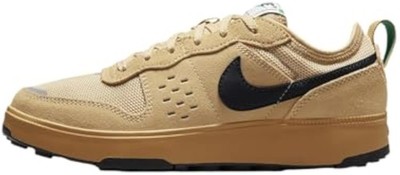 Nike C1TY Coveralls Big Kids' Shoes (HQ0028-200, Flax/Sesame/Stadium Green/Black