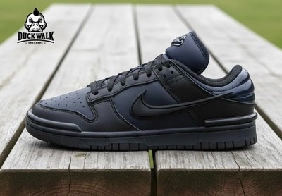Nike Women's Dunk Low Twist Shoes Dark Obsidian Black DZ2794-400 Multi Size NEW