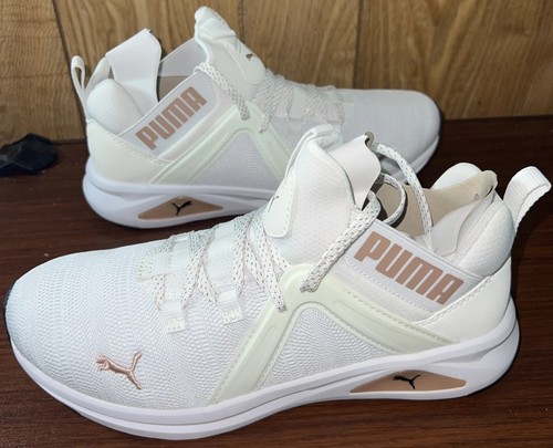 Scarpe da ginnastica Puma Enzo 2 metallo bianco oro rosa allenamento donna 8,5 193257-03 ๐ - Foto 14 di 16