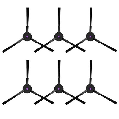 6 Side Brush Replacement Set for Cecotec For Conga X70 Robot Vacuum Cleaner
