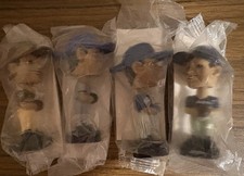 2002 Post Cereal MLB Mini Bobble Heads Lot of 4 Piazza, Sosa And All-stars
