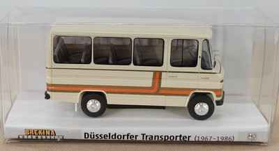Brekina HO (1:87) Scale Model - MB Dusseldorfer Transporter (1967-1986)  #36700