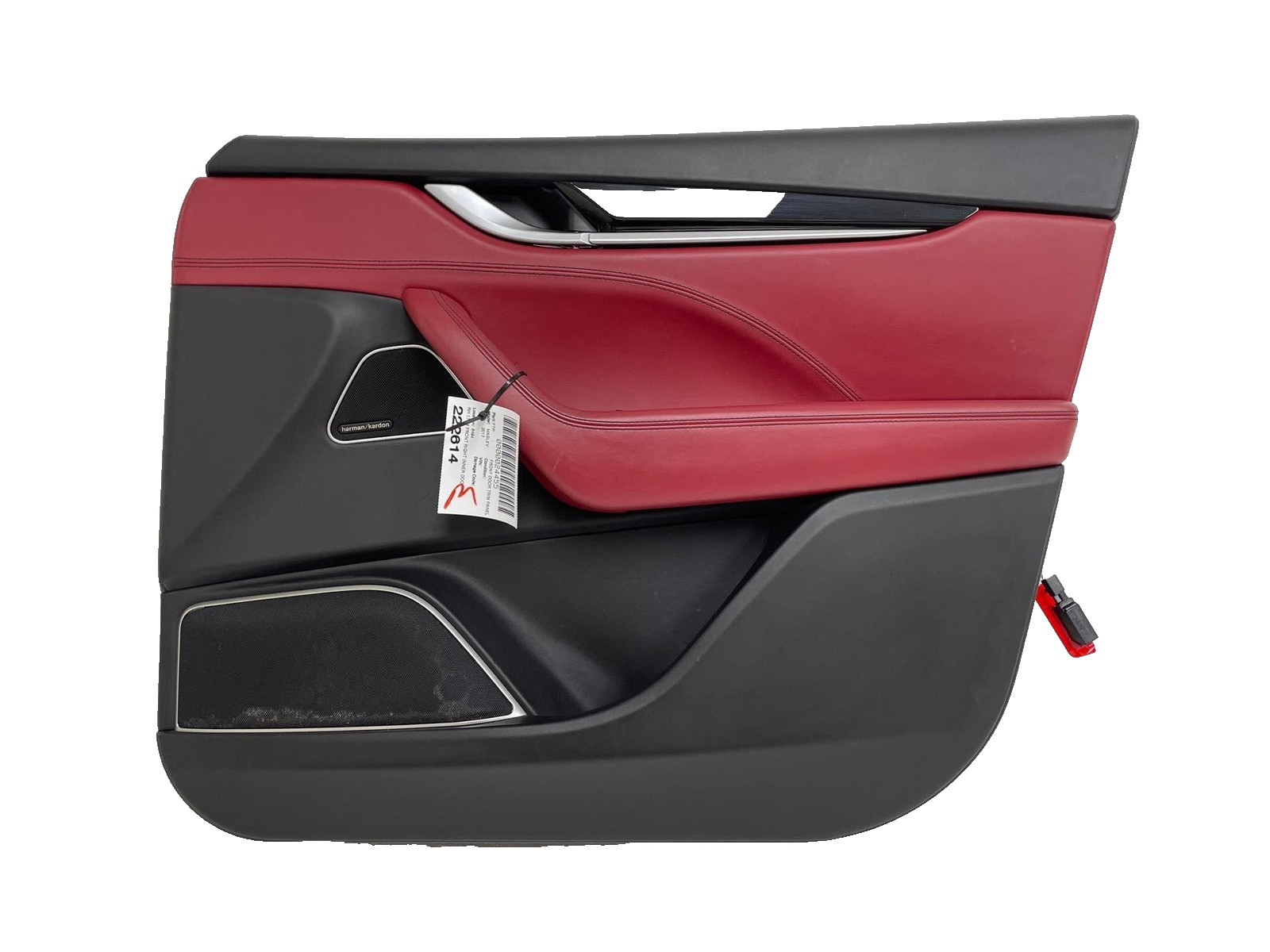 2017-2024 MASERATI LEVANTE FRONT RIGHT INNER DOOR TRIM PANEL COVER LEATHER RH