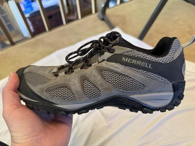 Merrell Men's Hiking Shoes Gray & Black Medium US Size 11.5 J31277 Outdoor Trail