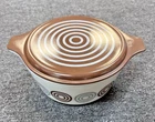 SALTON COSMOPOLITAN HOT CASSEROLE SET, MODEL H-109C, VINTAGE
