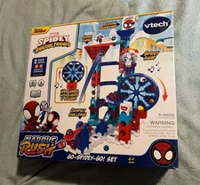 Vtech Spidey And His Amazing Friends Marble Rush Go Spidey Go Set 95 % complete