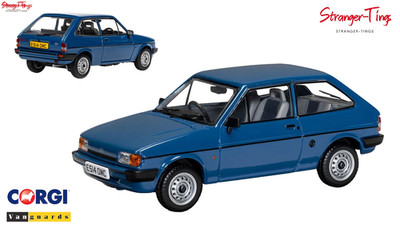 Corgi VA14402 Ford Fiesta Mk2 1.1 Popular Plus maritim blau 1:43 Vanguards