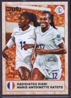 2025 Topps Merlin Womens Euro Kadidiatou Diani Marie-Antoinette Katoto /25