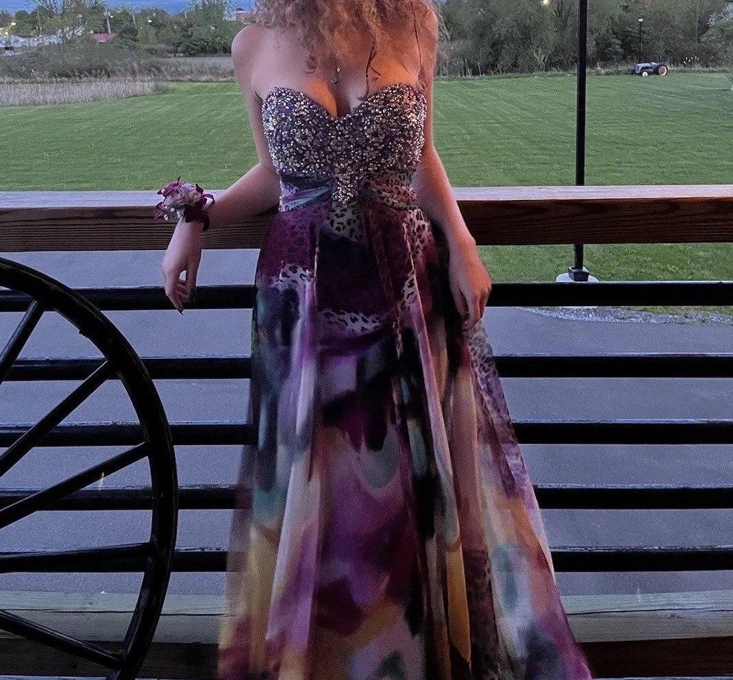 green emerald velvet dress Cassandra Stone by Mac Duggal 67098A main image 0