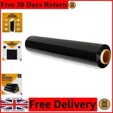 Cost-Effective 400mm x 150m Black Stretch Wrap - Perfect for Home & Office Moves