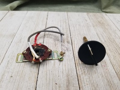 Sony TC 366 Reel to Reel ~ Tape Speed Selector Switch Knob Internals Hardware