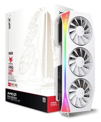XFX Mercury Radeon RX 9070 XT OC Gaming Edition AMD 16 GB GDDR6 - Bild 5 von 5