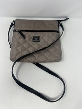 DKNY Maya Quilted Crossbody Brown And Black