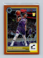 2023-24 Hoops Premium Stock #225 Brice Sensabaugh Orange Prizm