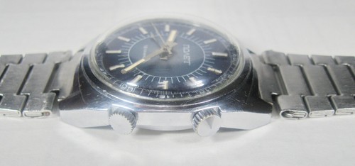 Vintage POLJOT ALARM Wristwatch 18j Soviet USSR Men's Mechanical Watch 1970's - Picture 6 of 9