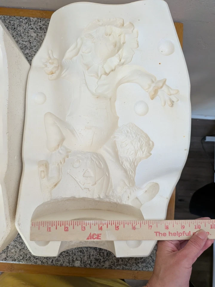 复古 Huge Light-up 万圣节 滑铸 陶瓷模具 Byron 241 稻草人 12-13 — 第 4/4 张图片