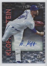 2020 Bowman Platinum Wal-Mart Top Prospects Ice 47/50 Adam Kloffenstein Auto 0m8