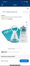 Angelcare Movement and Sound Monitor Aqua/White - AC401