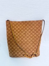 Celine Bucket in Suede Calfskin with Triomphe...
