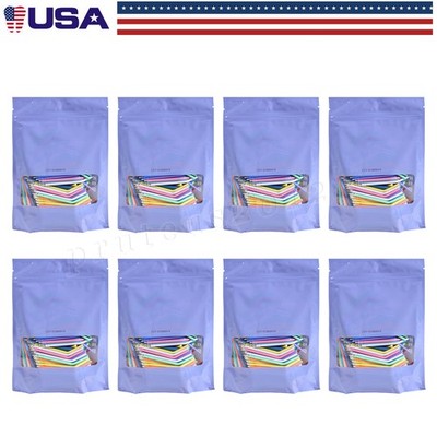 2000 Dental Disposable Air Water Syringe Tips, Rainbow Color White Core