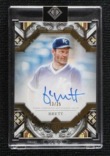 2025 Topps Transcendent Collection Auto 13/25 George Brett #TAC-GB Auto HOF 0q2