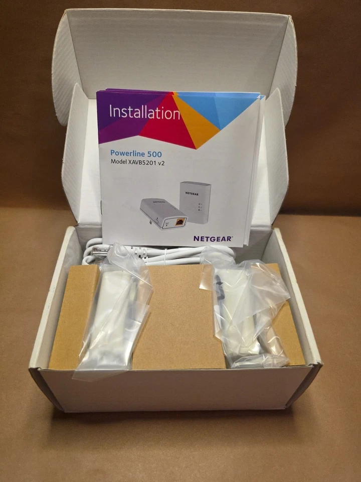 Netgear Powerline 500 1-Port Starter Kit XAVB5201 NEW Open Box! - Image 4 of 4