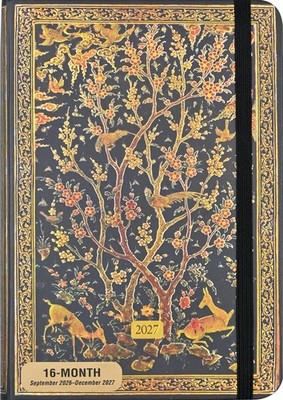 2027 Persian Grove Weekly Planner (16 months, Sept 2026 to Dec 2027)