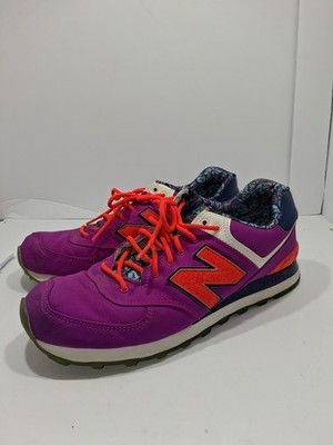 New Balance 574 Classic Luau Voltage Violet Womens Casual Sneakers Sz 11