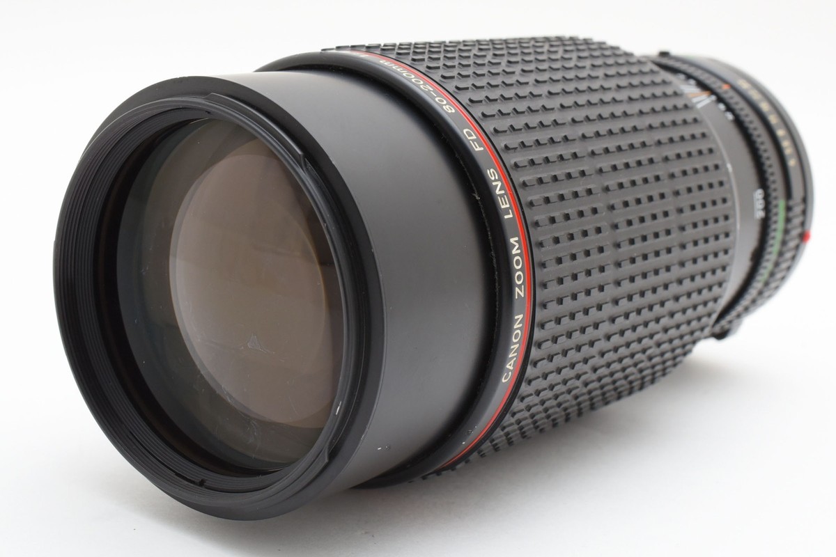 Exe+3] Canon New FD 80-200mm f/4 L New FD NFD MF Zoom Lens From