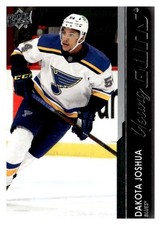 2021-22 Upper Deck Series 1 #204 Dakota Joshua Young Guns