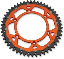 Moose Orange 49 Tooth Rear Dual Sprocket KTM 200 SX 90-18