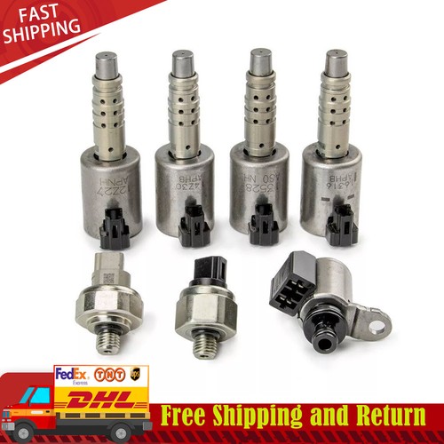7pcs RE0F10D JF016E JF017E CVT8 Transmission Solenoid Pressure Sensor For Nissan