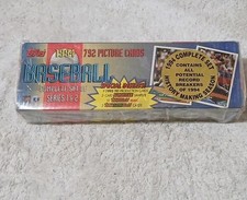 Topps 1994 Baseball Complete Set Series 1 & 2 Box 792 Cards MLB Inserts