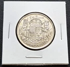 1942 Canada Silver 50-Cent Half Dollar - Great Condition ***Die Crack***