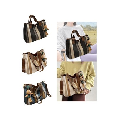 Tragetasche für Damen Mehrzweck Top Handle Bag Tragbare Einkaufstasche Einfach