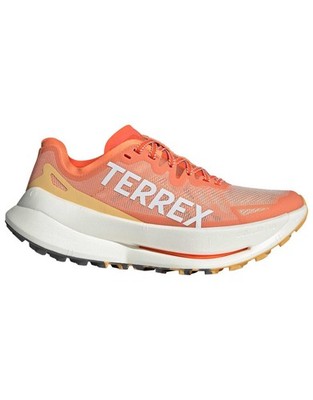 Women's Adidas Terrex Agravic Speed Ultra, Amber/White/Spark , 6 B Medium US