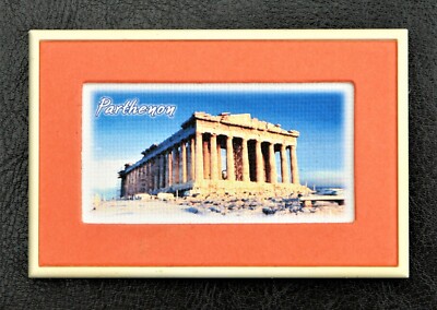 KÜHLSCHRANKMAGNET SOUVENIR DER PARTHENON ATHEN GRIECHENLAND GEDRUCKTE KUNSTWERKE AUF LEINWAND