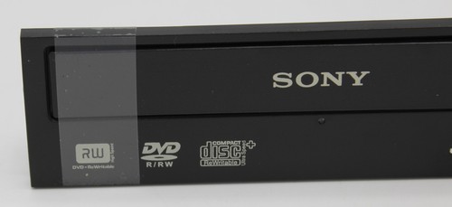 Bisel negro Sony vintage para unidad CD-R DRU-810A ABSD 4AB4G02001 CUBIERTA solo NUEVO - Imagen 10 de 11