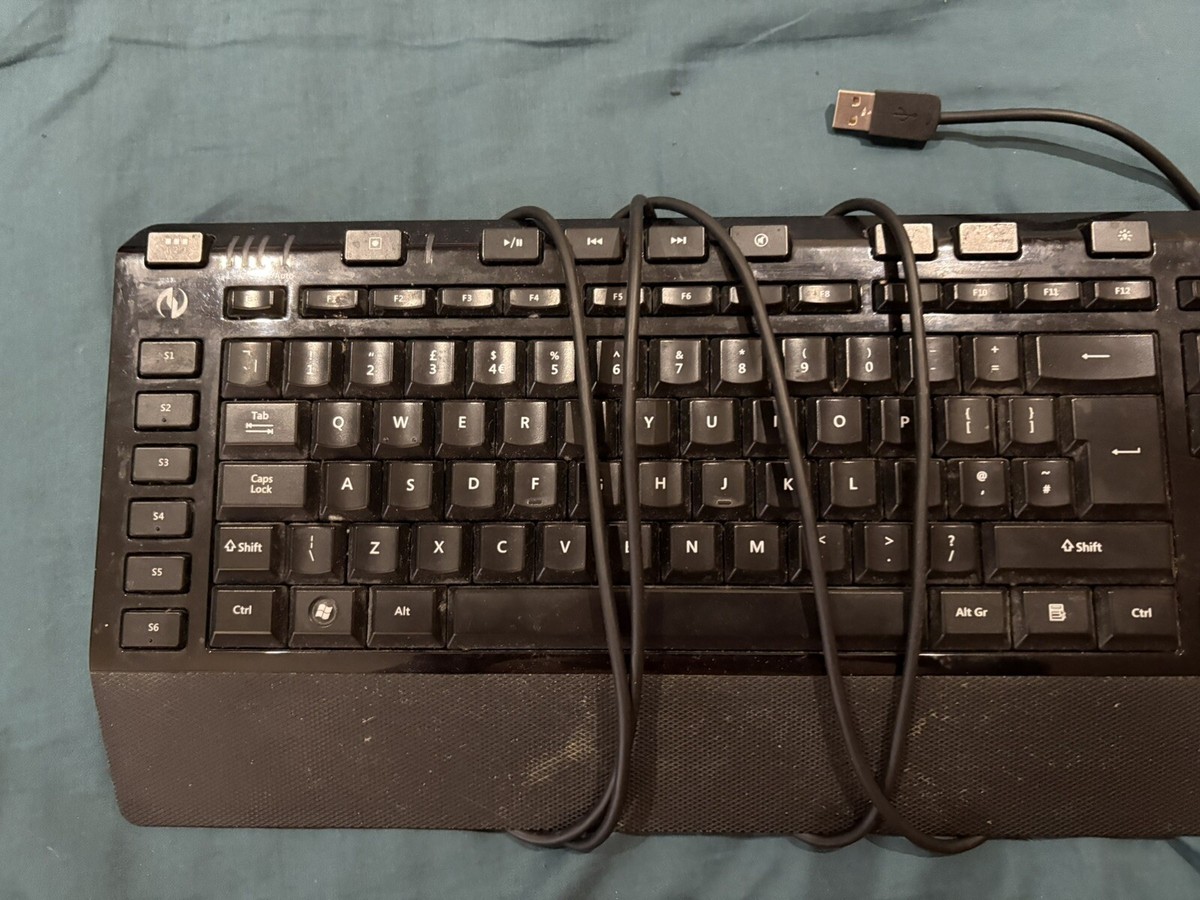 Microsoft SideWinder X4 Keyboard QWERTY UK ENG ANSI | eBay UK