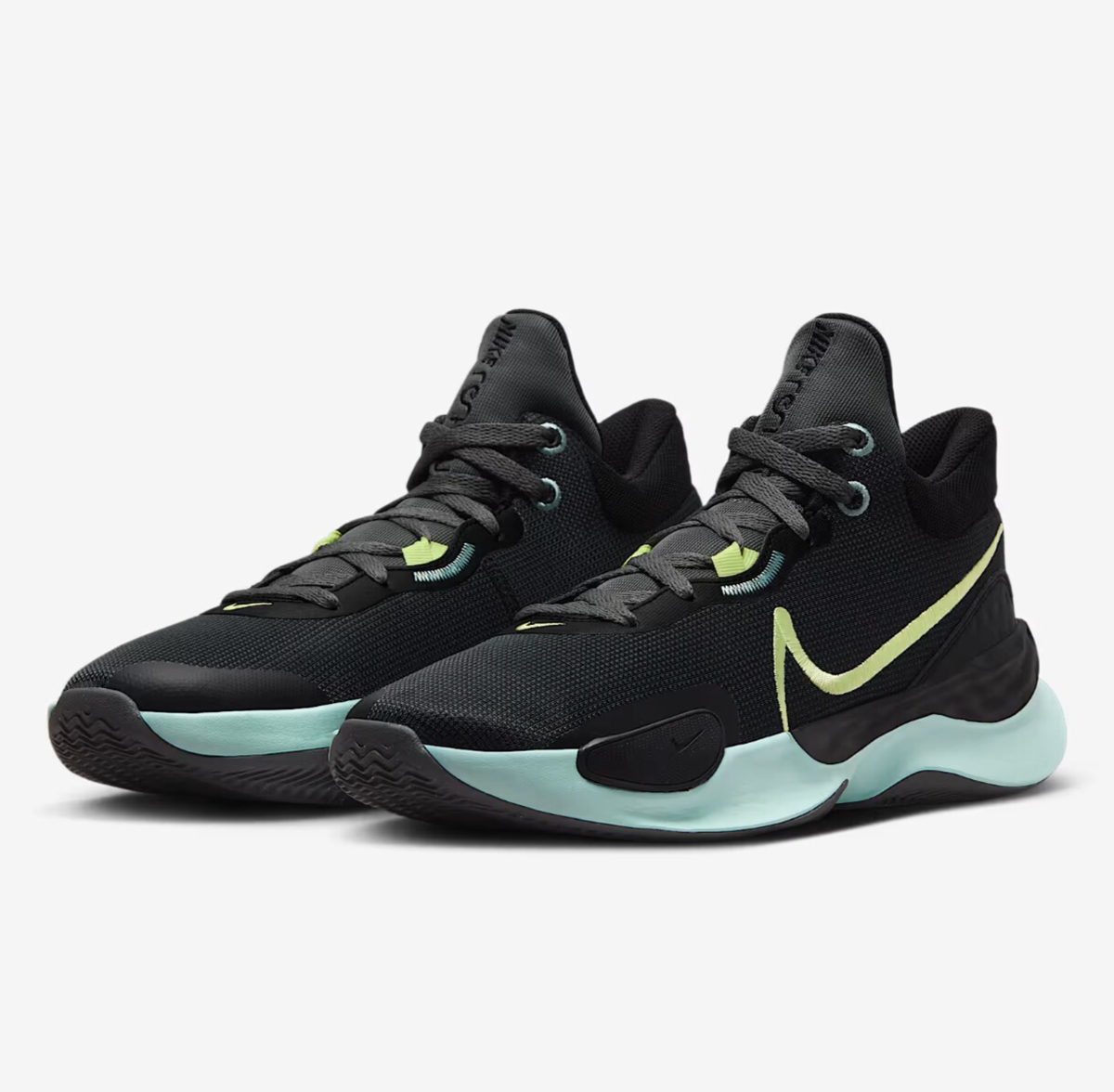 Nike Renew Elevate 3 - Size 8.5 Men Basketball Shoes Black  display picture 3